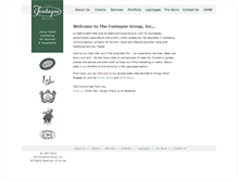 Tablet Screenshot of fontayne.com